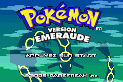 Pokemon - Emerald Version: Title